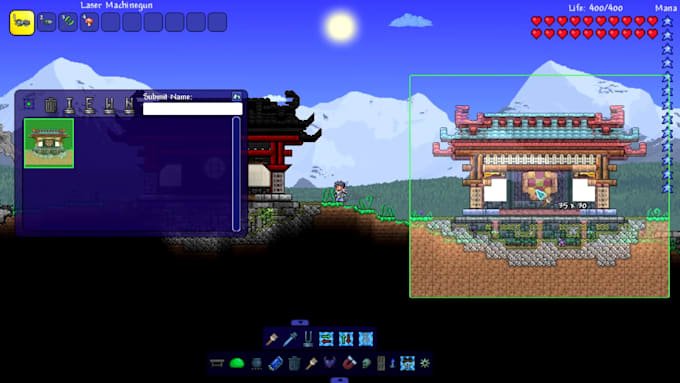 Concept art for creating a tModLoader mod
